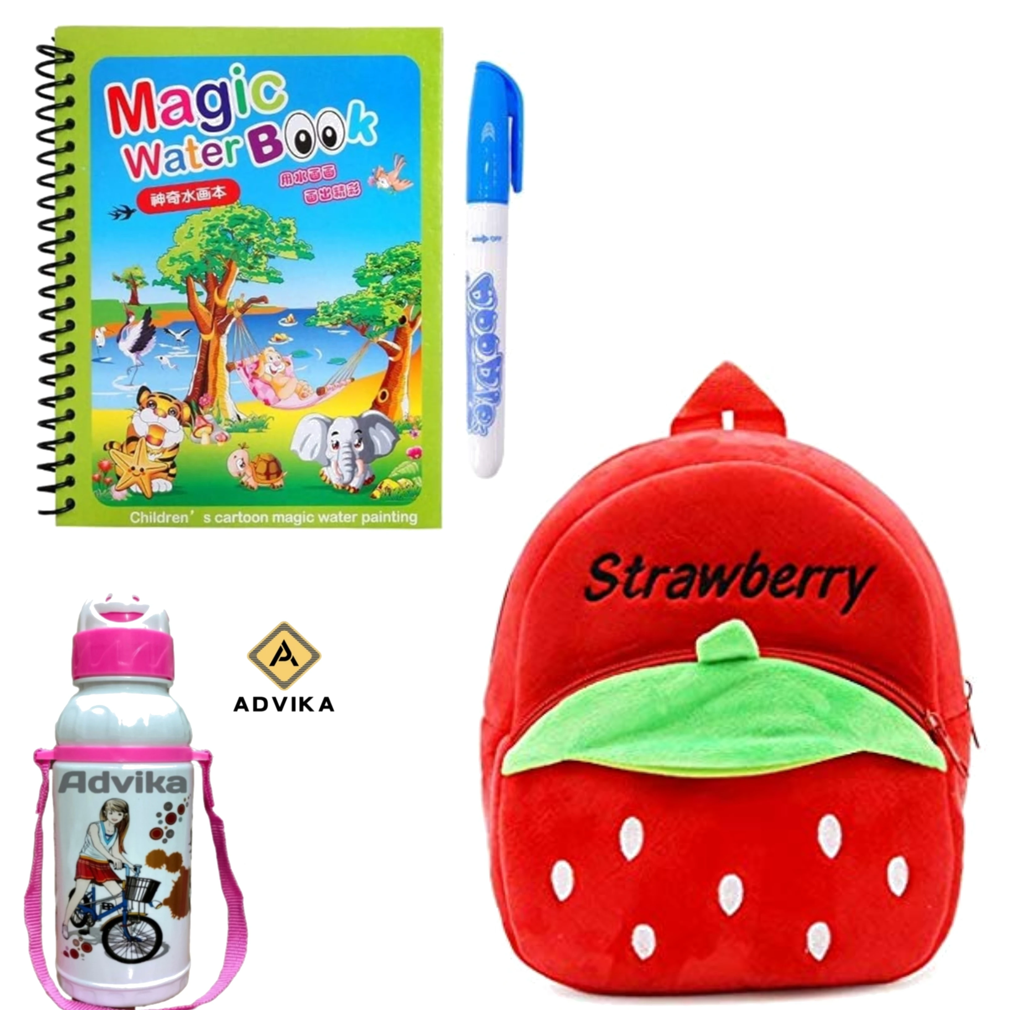 Stoberry magic book bottle KIDS BAG, Magic Book for Kids | Magic Book for Children | Educational Learning Book| Ages 2-5 Years