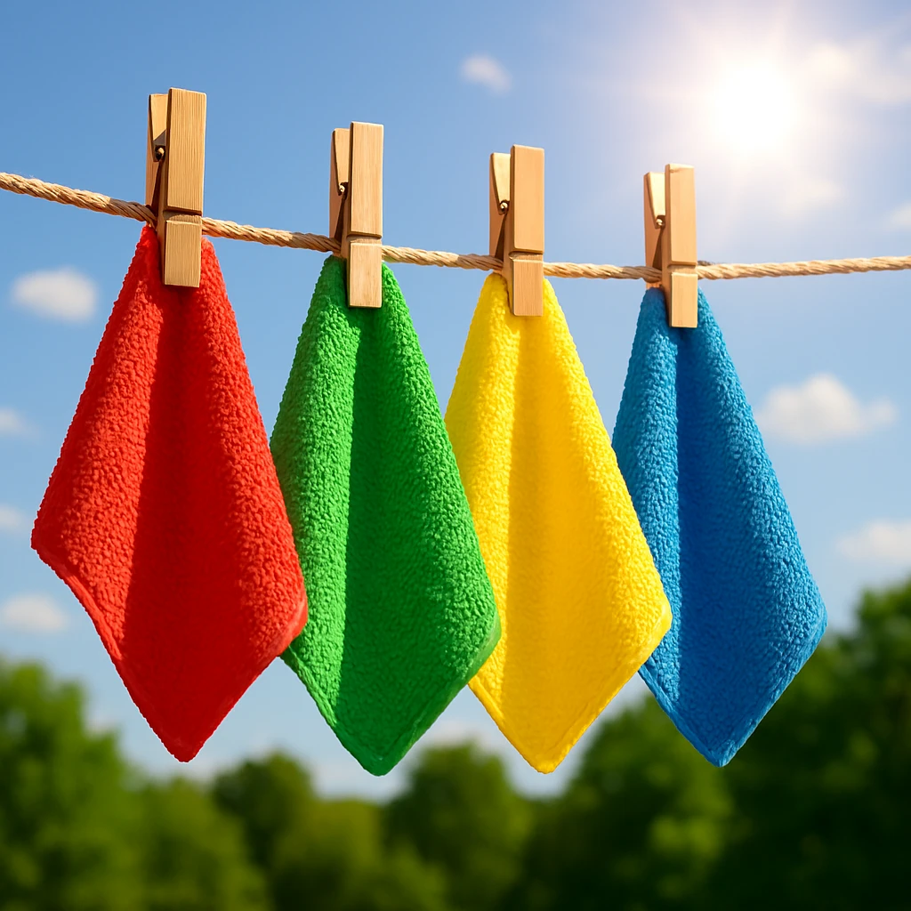 Trosskart Microfiber Towel For Car & Kitchen | Microfiber Cloth For Car & Hair | Car Safai Wala Kapda & Cleaning Cloth (Multicolor)