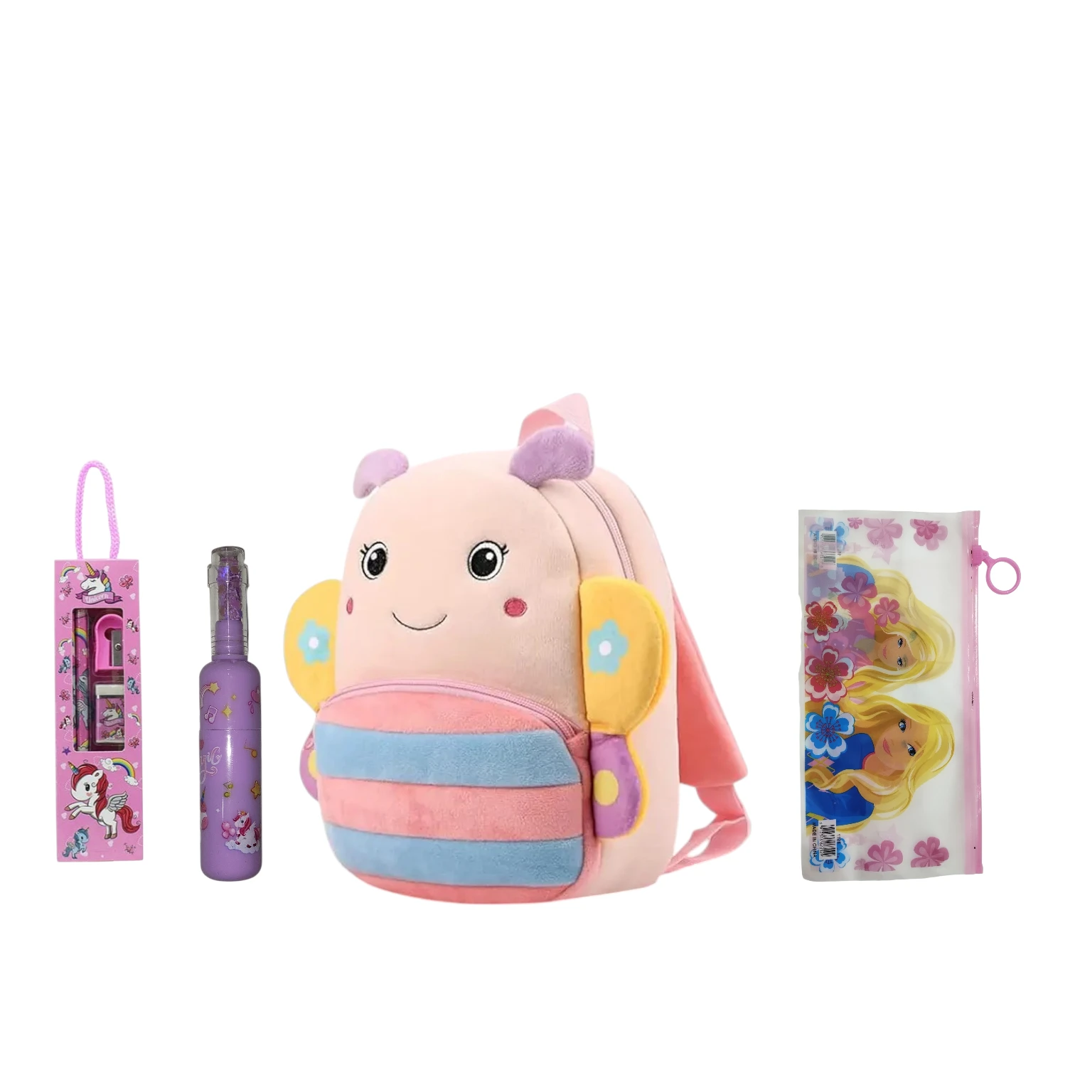 Cute Kids Backpack Toddler Bag Plush Animal Cartoon Mini Travel Bag for Baby Girl Boy 1-6 Years, Ideal for Gifting for Kids