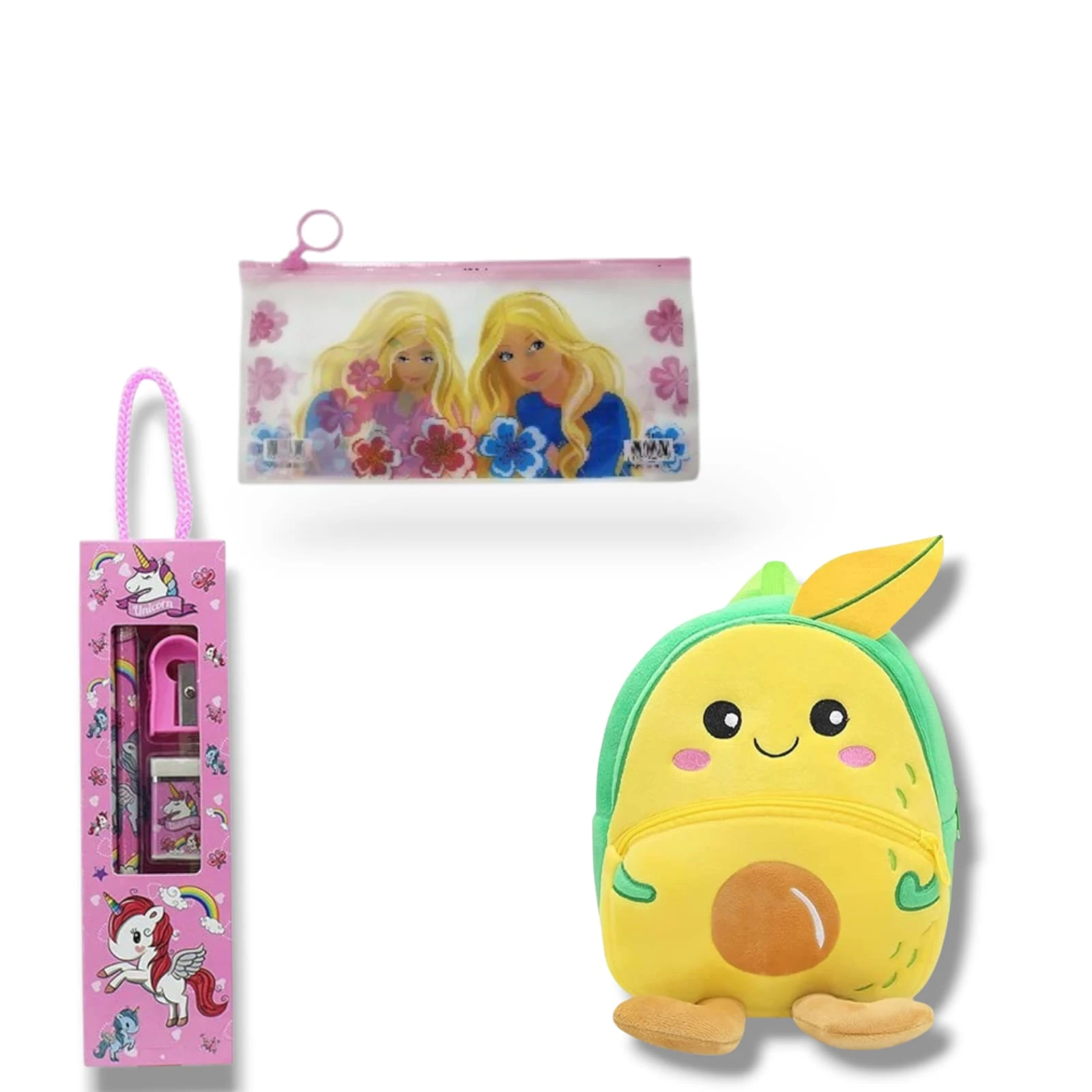 MANGO Kids Backpack Padded Shoulder Straps Animal Design with Bow, 2-7 class school, travel bags with 12L capacity