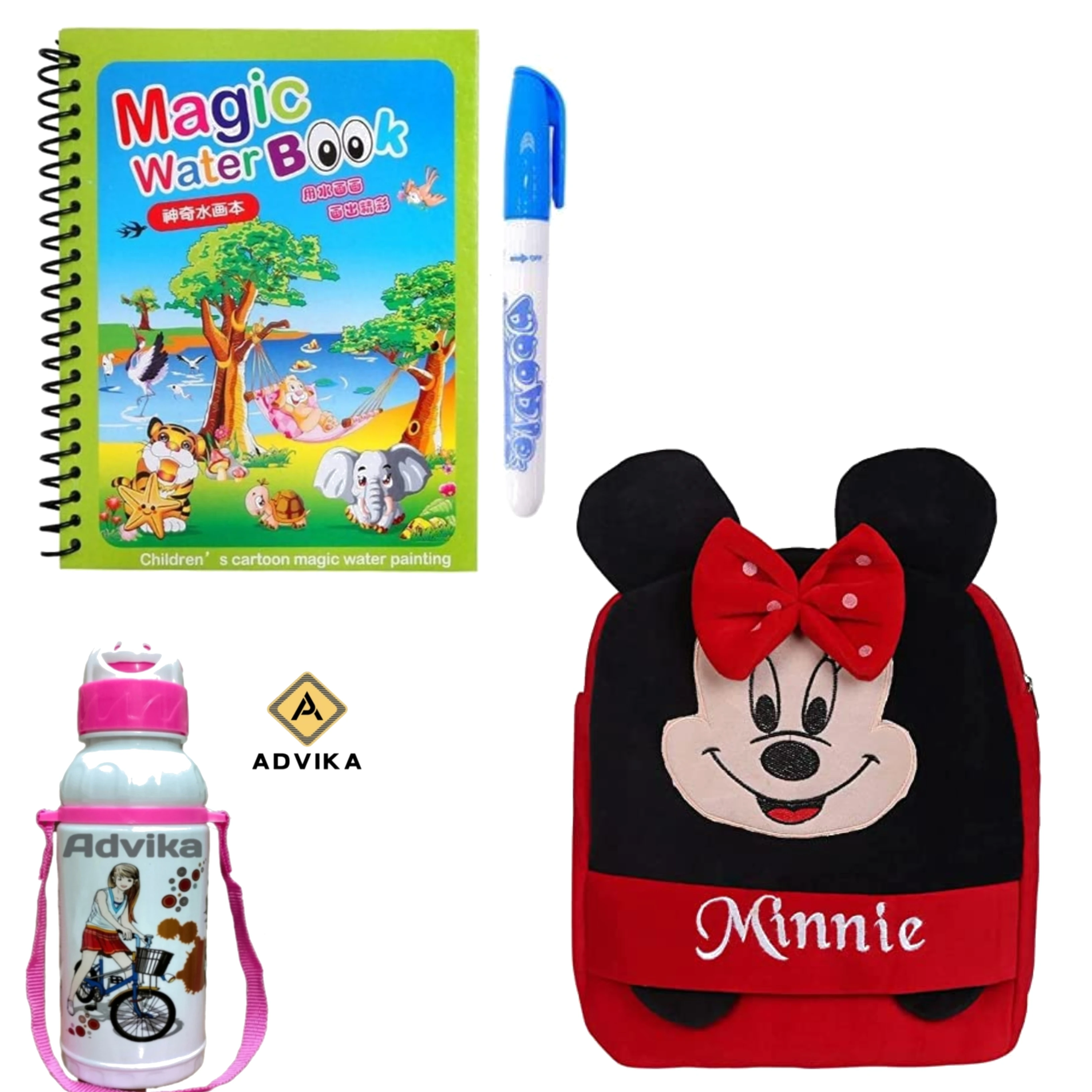 Minni headup magic book bottle KIDS BAG, Magic Book for Kids | Magic Book for Children | Educational Learning Book| Ages 2-5 Years