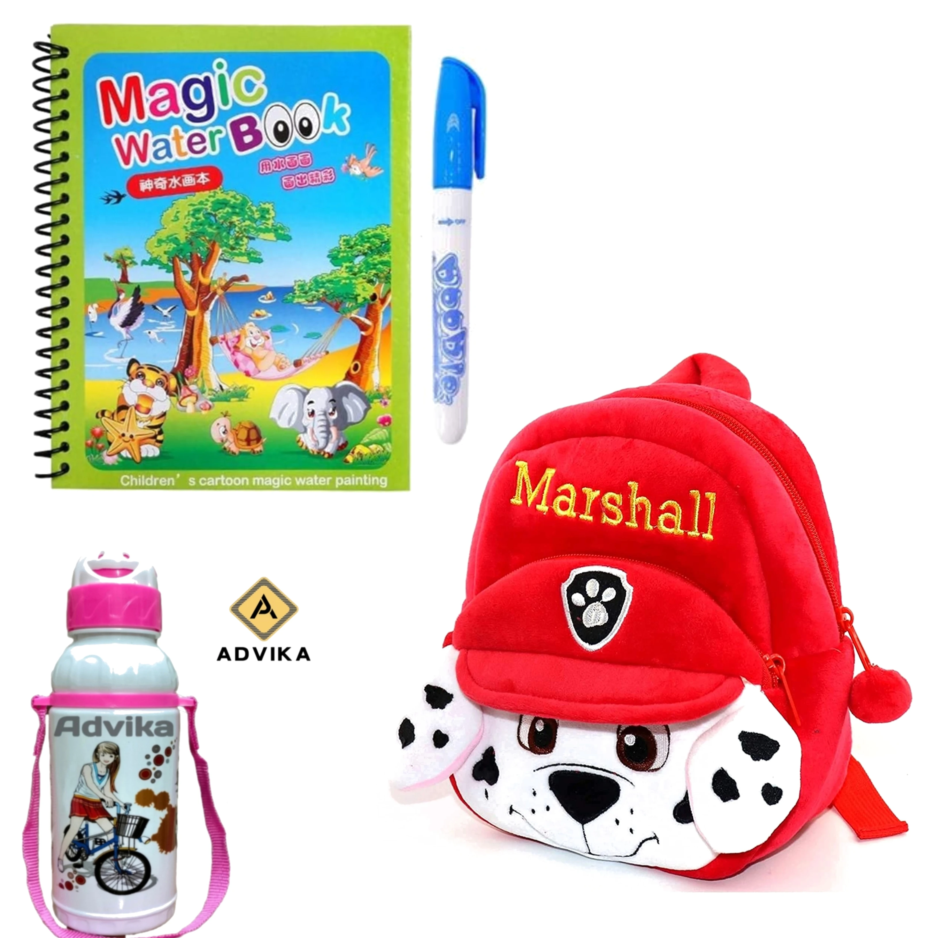 Marshal magic book bottle KIDS BAG, Magic Book for Kids | Magic Book for Children | Educational Learning Book| Ages 2-5 Years