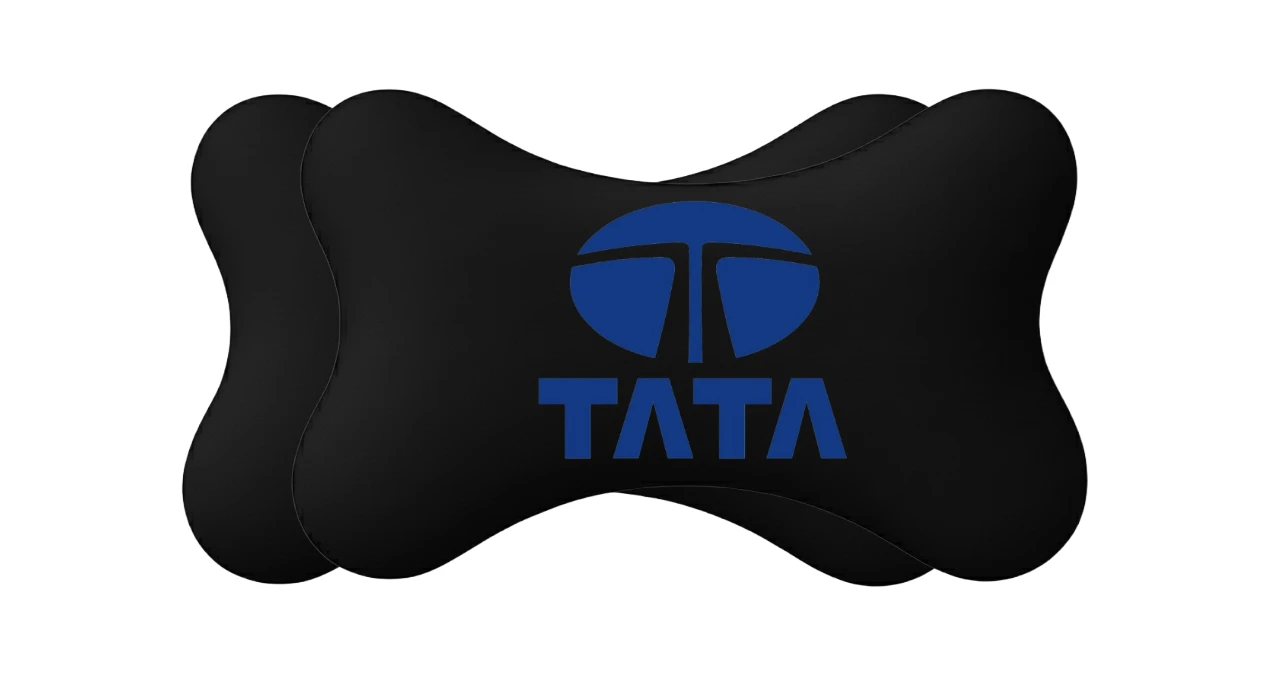 NexVora Car Neck Headrest Pillow for All Car Models, Pain Relief Cervical Neck Support Cushion, 26x 18 cm, Pack of 2, Black