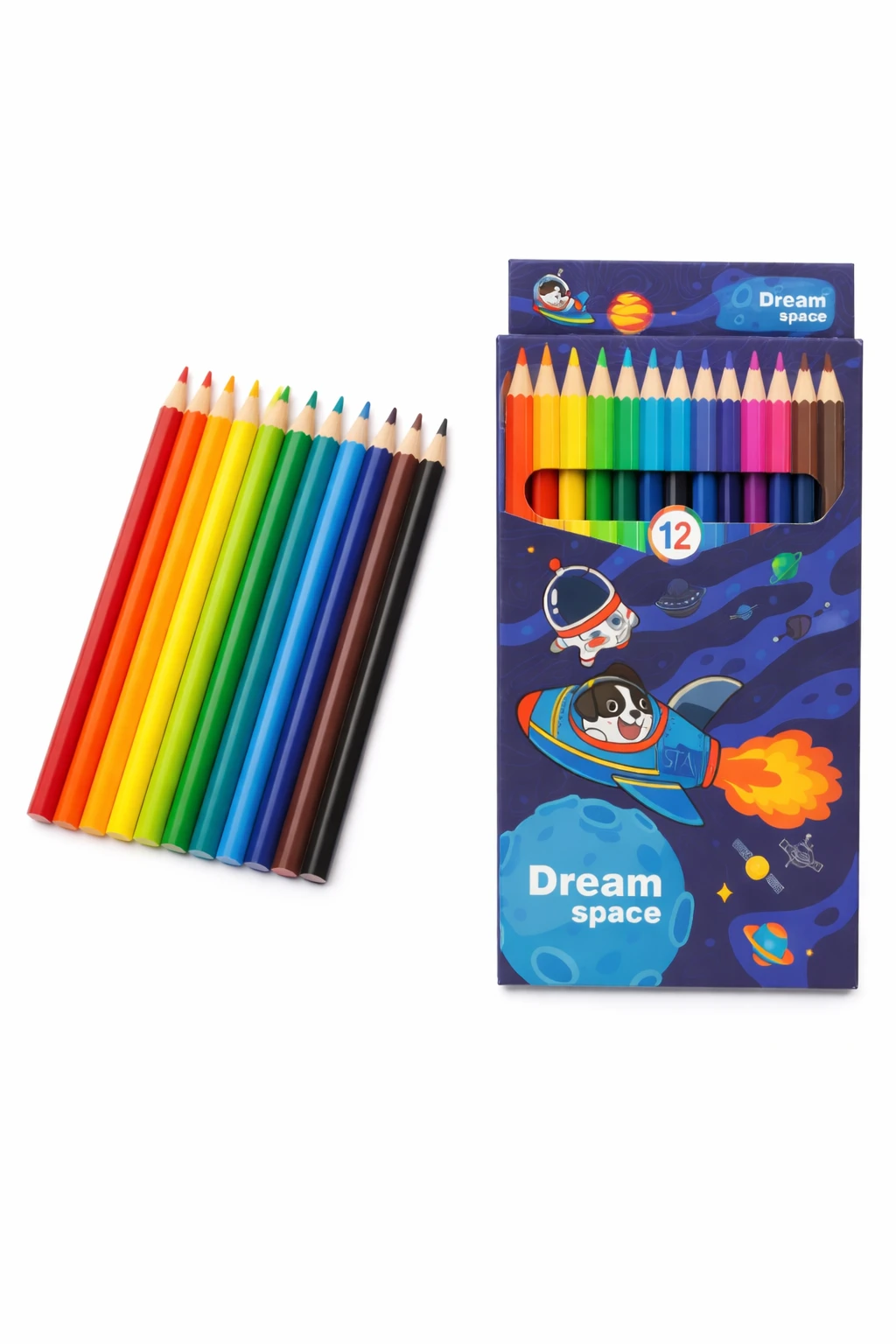 KALRA MAGIC PACK 1 color pencils coloured 12 pencil set kids drawing school art student wooden