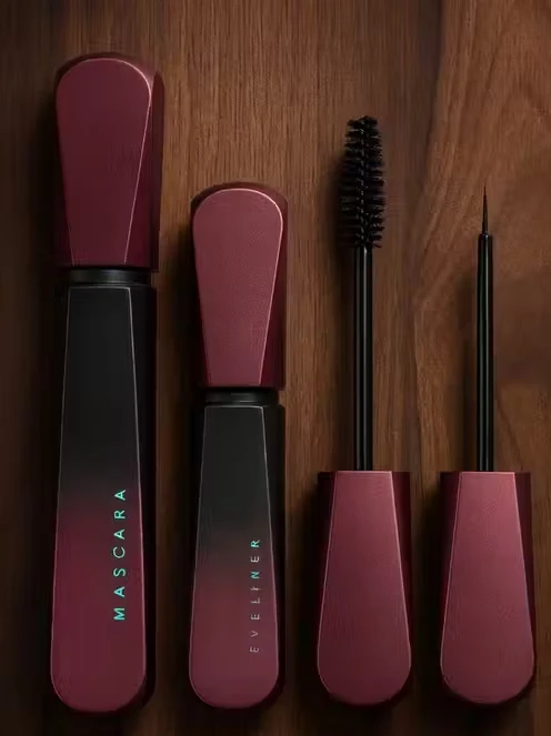 TJI Long-Lasting Waterproof Mascara & Precision Eyeliner Set | Volumizing & Smudge-Proof Eye Makeup (Pack OF 2)