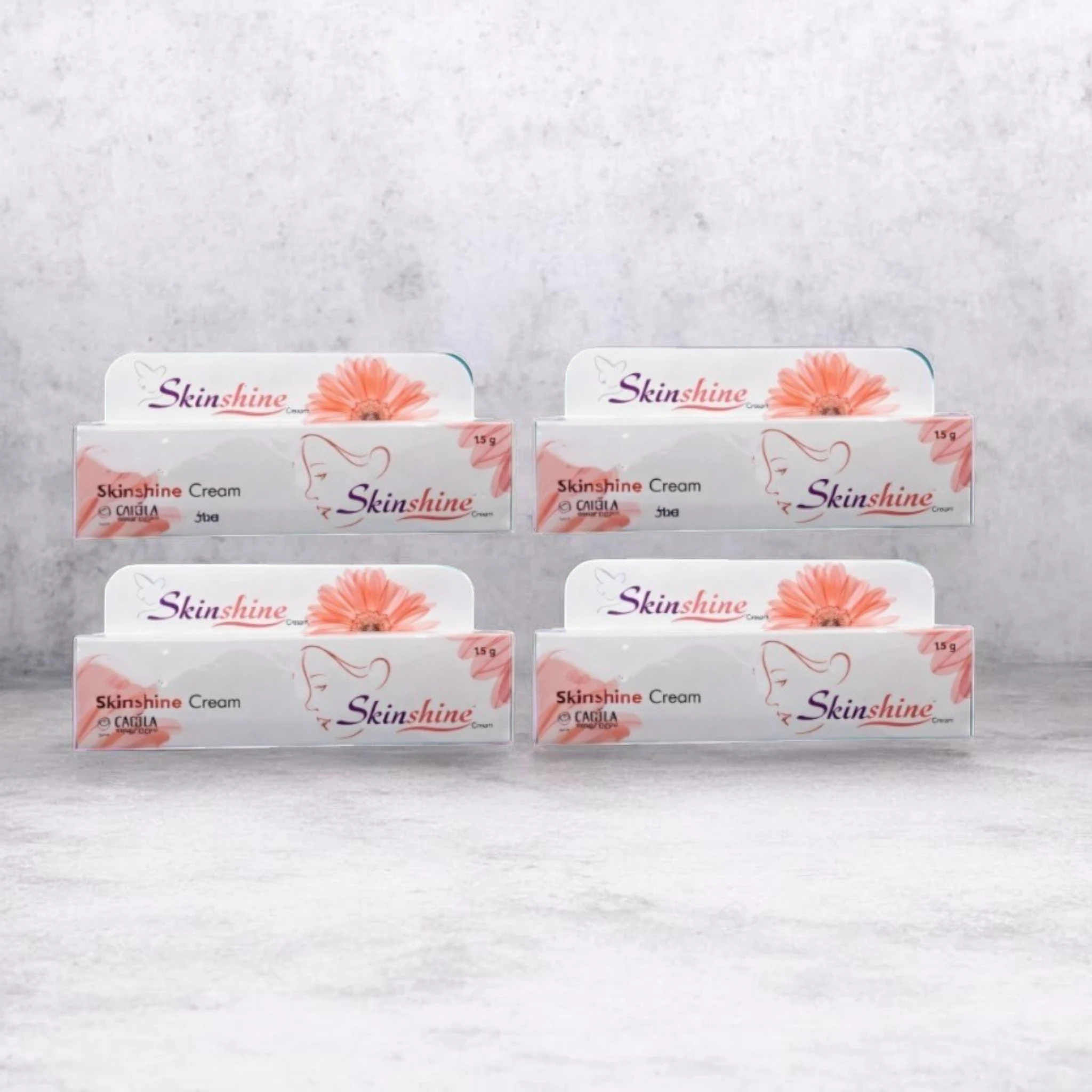 New Skin shine Face Whitening Cream is a dermatologically formulated cream designed to enhance skin tone, reduce dark spots, and provide a bright, pack of 4(Pack 4)