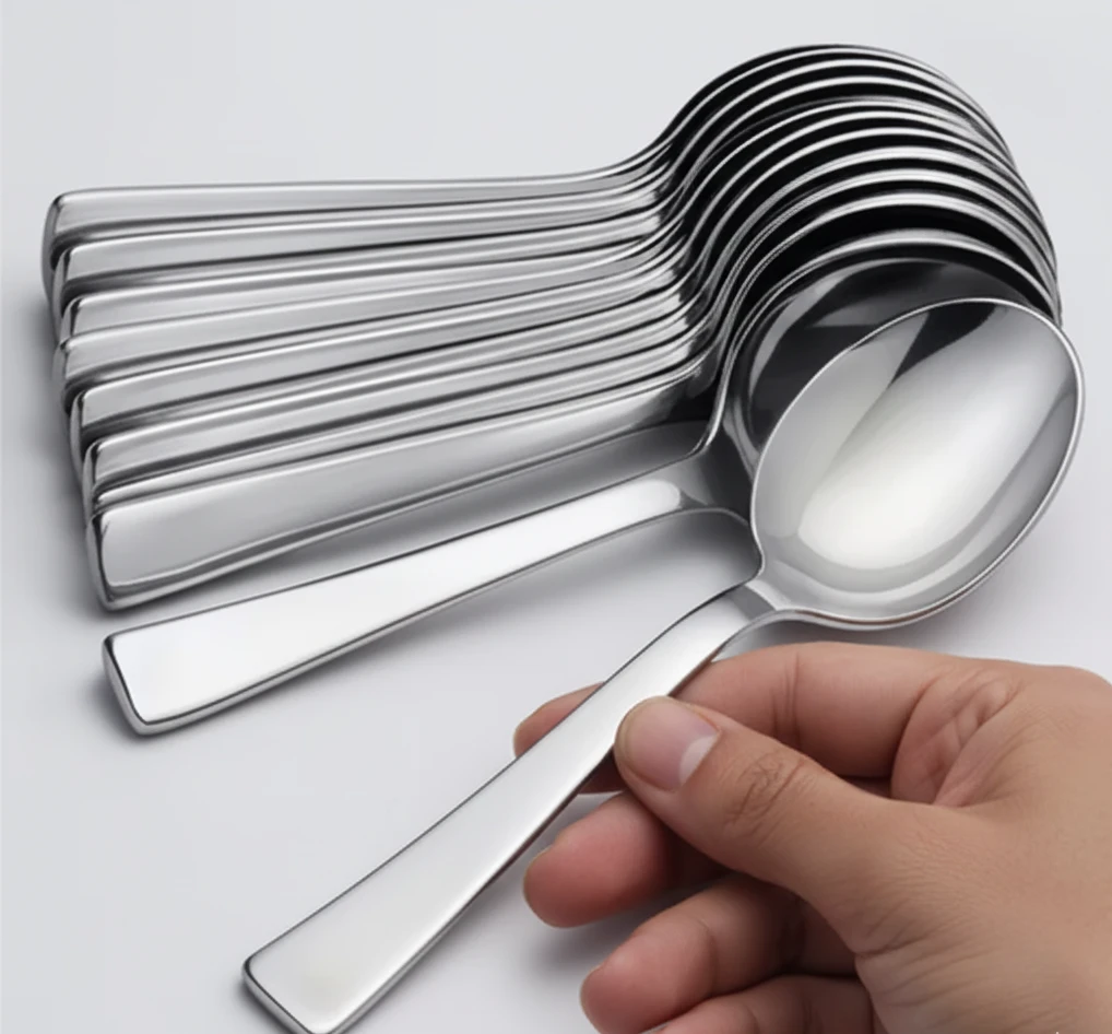 Stainless Steel Tea Spoon Set – 12 Pieces | Multipurpose Dessert & Tea Spoons