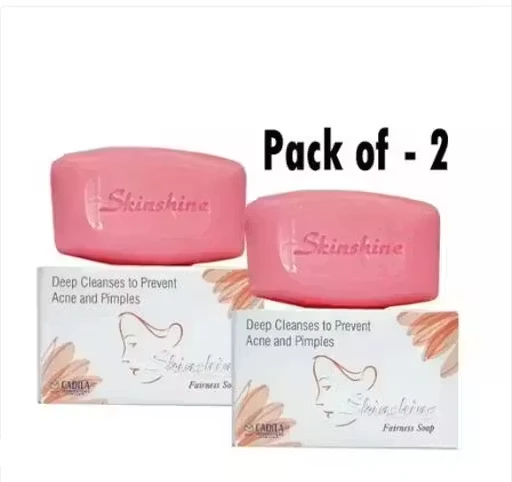 skin shine face and body soap pack of 2