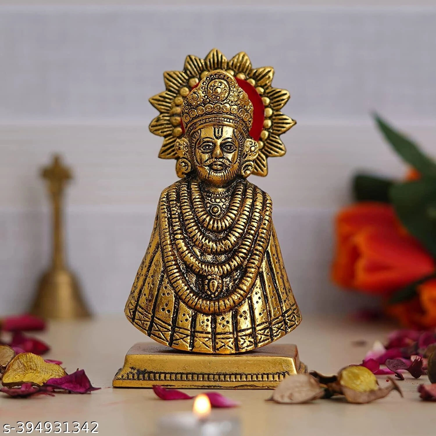 Heaven decor  Khatu Shyam Ji Idol Showpiece for Home and Pooja Decoration murti