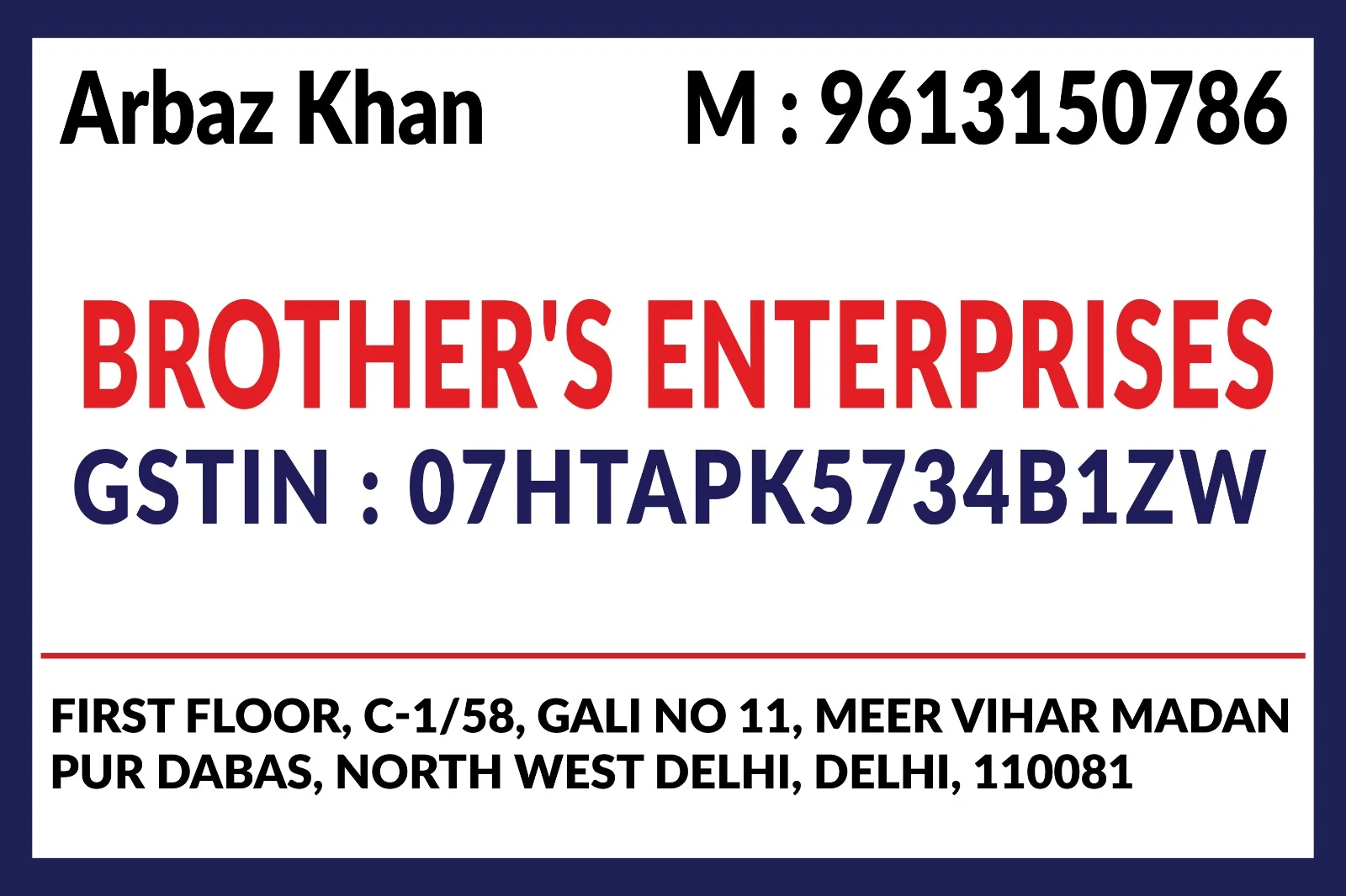 brothers enterprises